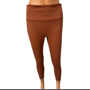 CALIA by Carrie Underwood High-Waist Brown Leggings Size L